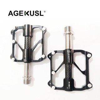 Bàn đạp xe đạp aceoffix pd069 trục titan 3 bạc đạn cnc dành cho brompton dahon java 3 sixty mini 165g