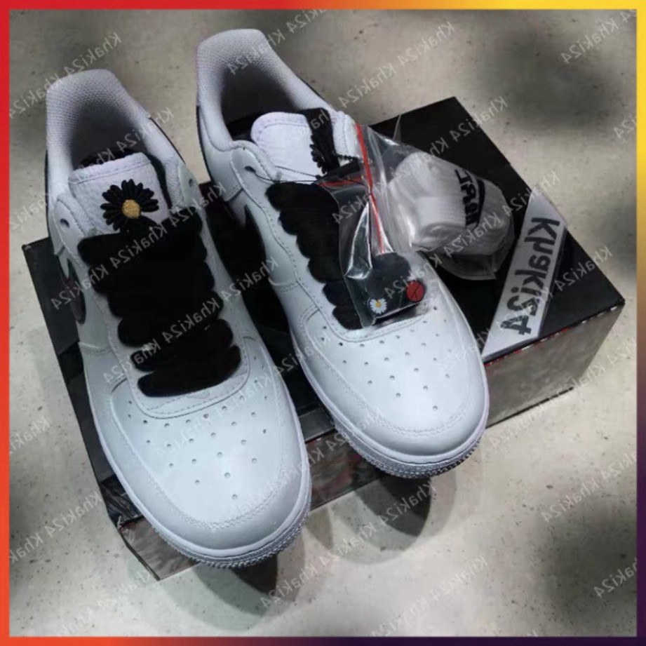 Giày Sneaker Nam Nữ - Giày Air Force 1 AF1 Trắng Hoa Cúc Sơn Đế Tróc Sơn Cổ Thấp Trẻ Trung Năng Động T11 S11 | BigBuy360 - bigbuy360.vn