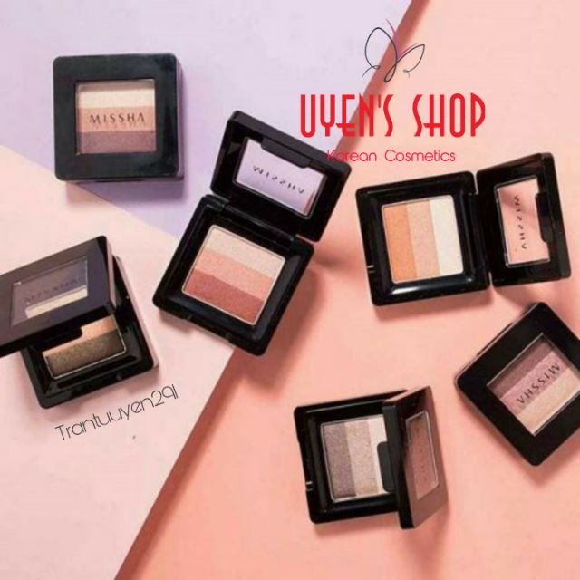 Phấn mắt MISSHA THE STYLE TRIPLE PERFECTION SHADOW