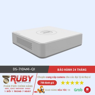 Đầu ghi IP 4 kênh Hikvision DS-7104NI-Q1