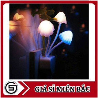 [Giá sỉ] Bộ 2 Đèn Ngủ Cảm Biến 3 Cây Nấm