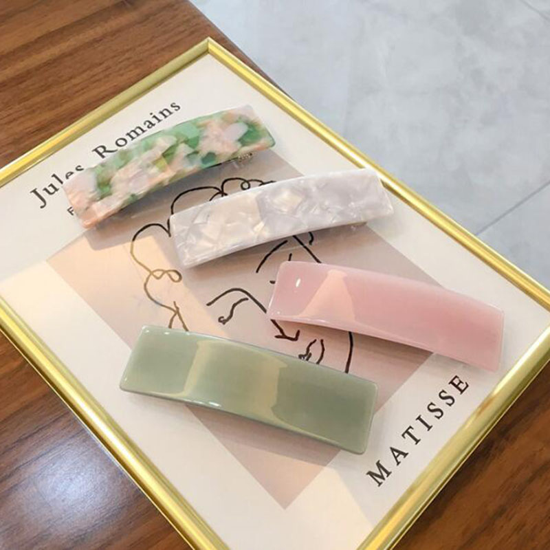 Kẹp Tóc Kim Loại Họa Tiết Da Báo Thời Trang Cho Nữ