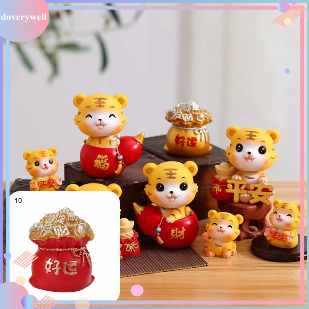 Mô hình cọp trang trí xe hơi