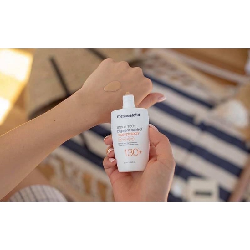 Kem chống nắng Mesoestetic mesoprotech melan 130+ pigment control