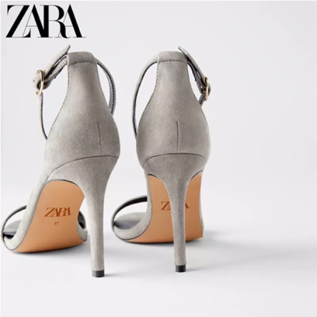 Giày cao gót quai mảnh hiệu Zara Auth 100%