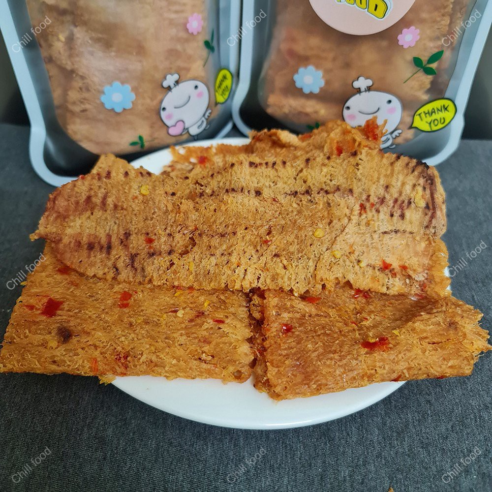 Mực Cán Tẩm Gia Vị Chillfood Cay Cay (Loại Ngon) 200g, Mực Cán Cay Ăn Vặt Ngon Rẻ | BigBuy360 - bigbuy360.vn
