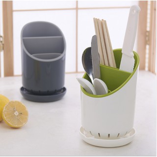 Ống đựng đũa dao có ráo nước