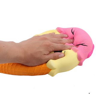 Squishy kem ốc quế khổng lồ cực đại 38cm