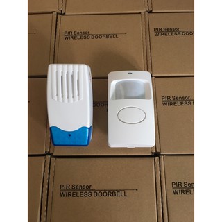 Chuông báo khách cảm biến hồng ngoại, chống trộm AMOS F623-109