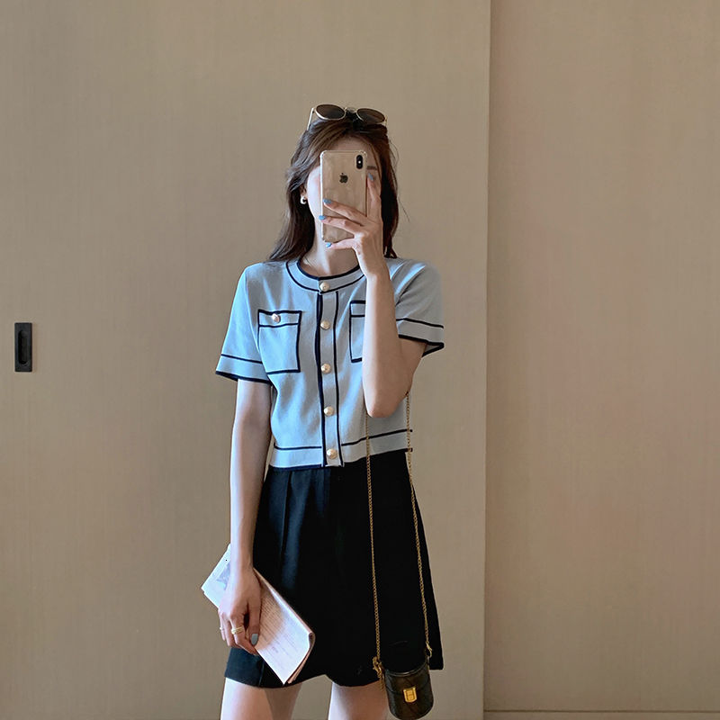 Áo thun tay ngắn nhỏ thời trang hàn quốc mùa hè cho phụ nữ