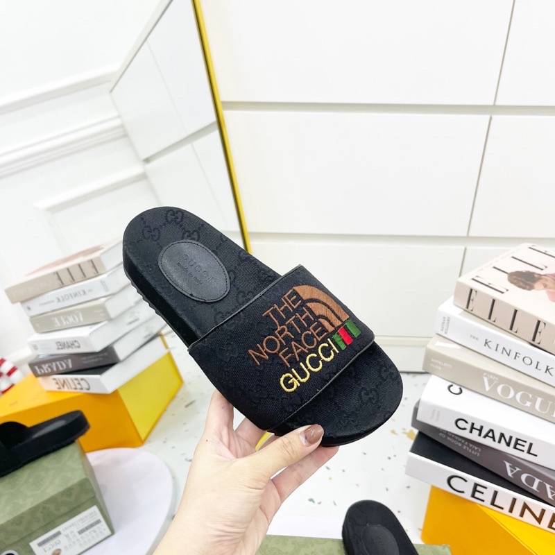 Dép gc quai ngang hoạ tiết fullbox