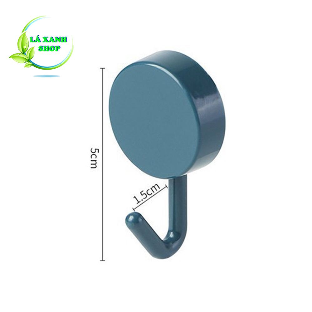 Móc Treo Đồ Tròn Dán Tường Đa Năng - Gắn Trang Trí Decor Nhà Cửa Nhiều Màu Sắc