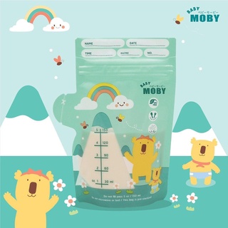 Túi Zip Trữ Sữa Baby Moby