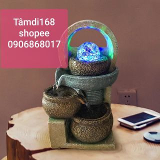 Thác nước phong thuỷ mini để bàn