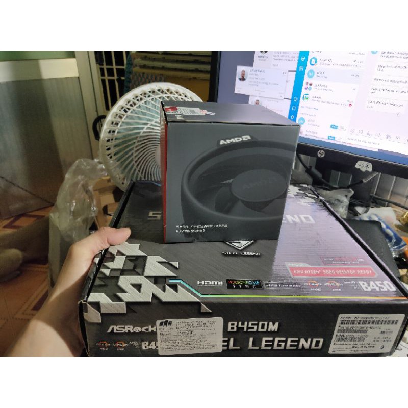 Combo r5 2600 + b450m steel legend