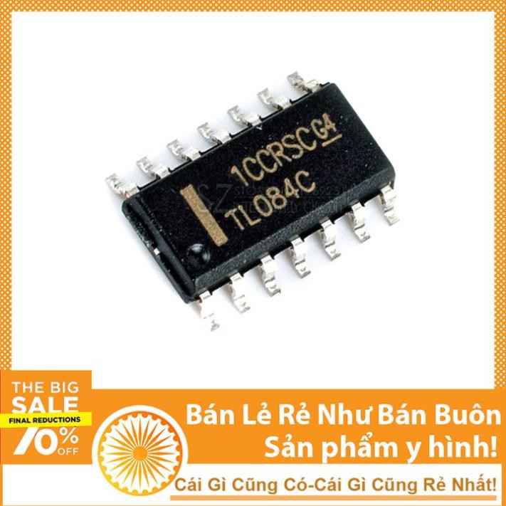 Linh Kiện IC Opam TL084 SOP14 Chân Dán