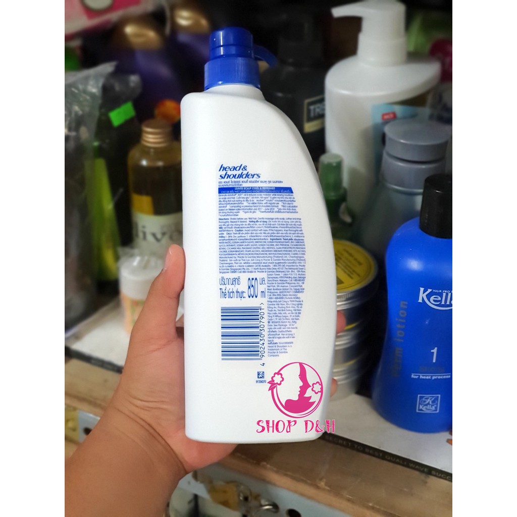 Dầu gội bạc hà mát rượi Head and Shoulder (Việt Nam) (850ml)