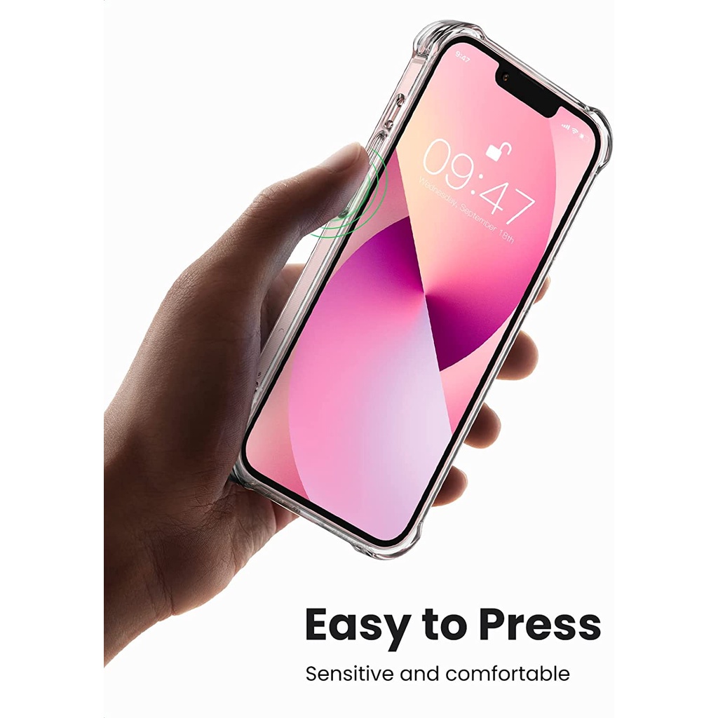Ốp lưng trong suốt HD TPU cao cấp iPhone 13/13 Pro 6.1- 6.7inch UGREEN LP525