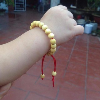 Vòng dâu tằm đeo tay, chân cho bé
