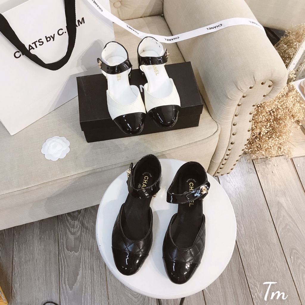 Giày búp bê quai ngang Shu store - Giày nữ mũi tròn da mềm cực thời trang
