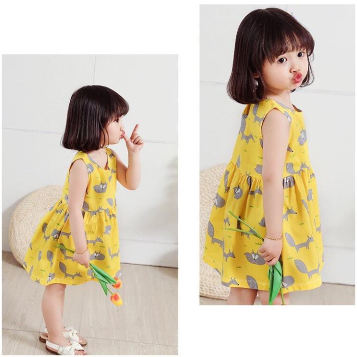 Váy cho bé gái mùa hè , Đầm trẻ em hoa nhí đẹp xinh dễ thương cho bé 1 - 4 tuổi đẹp ༷