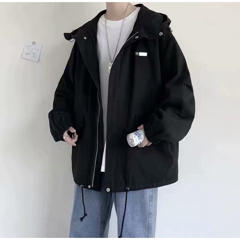áo khoác dù nam 2 lớp phong cách chỉ 89k