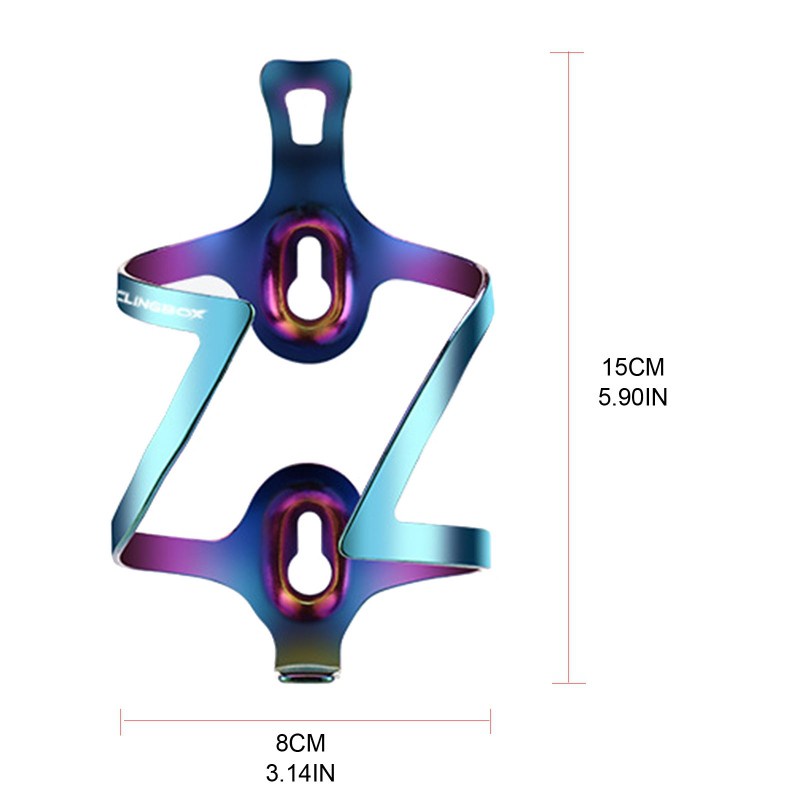 Giá đỡ bình nước bằng nhôm siêu nhẹ nhiều màu sắc gắn xe đạp tiện dụng