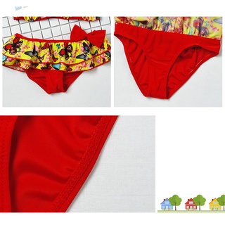 Đồ bơi mickey cho bé gái - màu đỏ