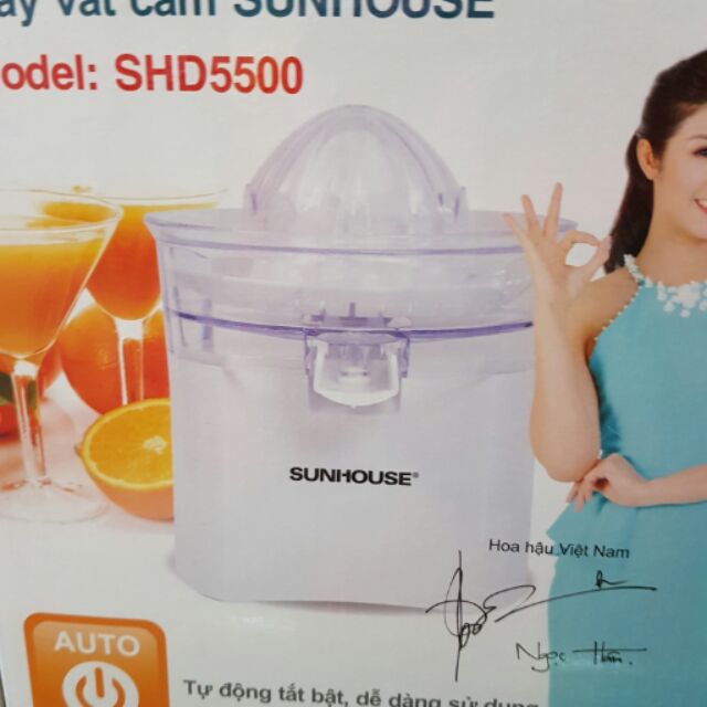 Máy vắt cam điện tự động shunhouse