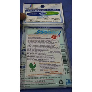 Phim siêu thấm dầu Jomi_Nhật Bản