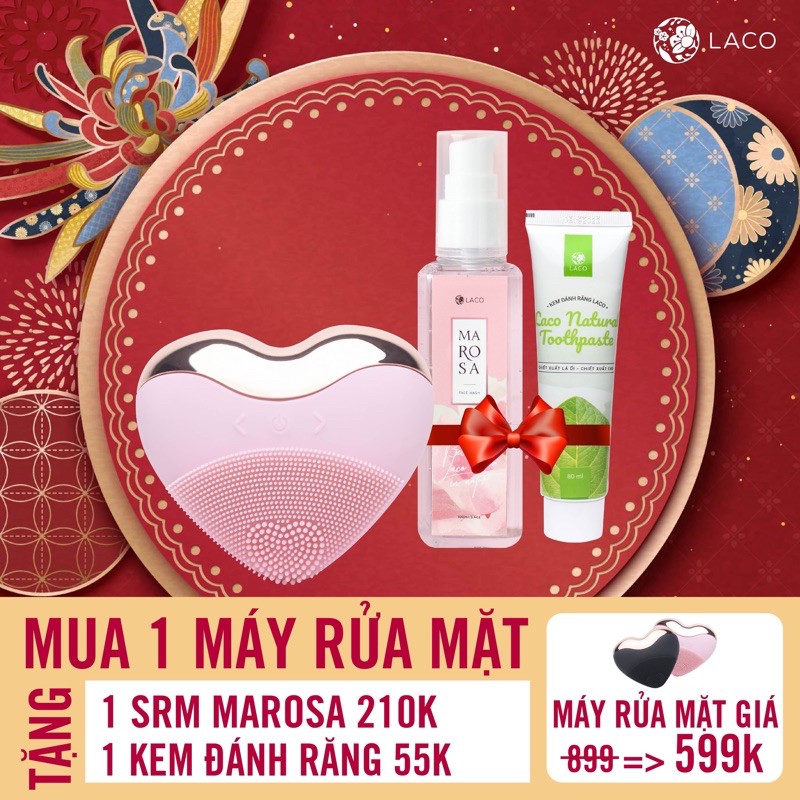 Máy rửa mặt Laco Luxury, bảo hành 12 tháng | BigBuy360 - bigbuy360.vn