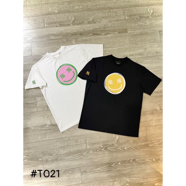 Áo NY T021 Smile T-Shirt NEW YORK YANKEES