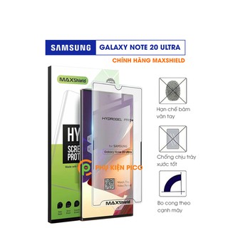 Dán màn hình Samsung Galaxy Note 20 Ultra chính hãng Maxshield dẻo trong suốt - Dán màn hình Note 20 Ultra