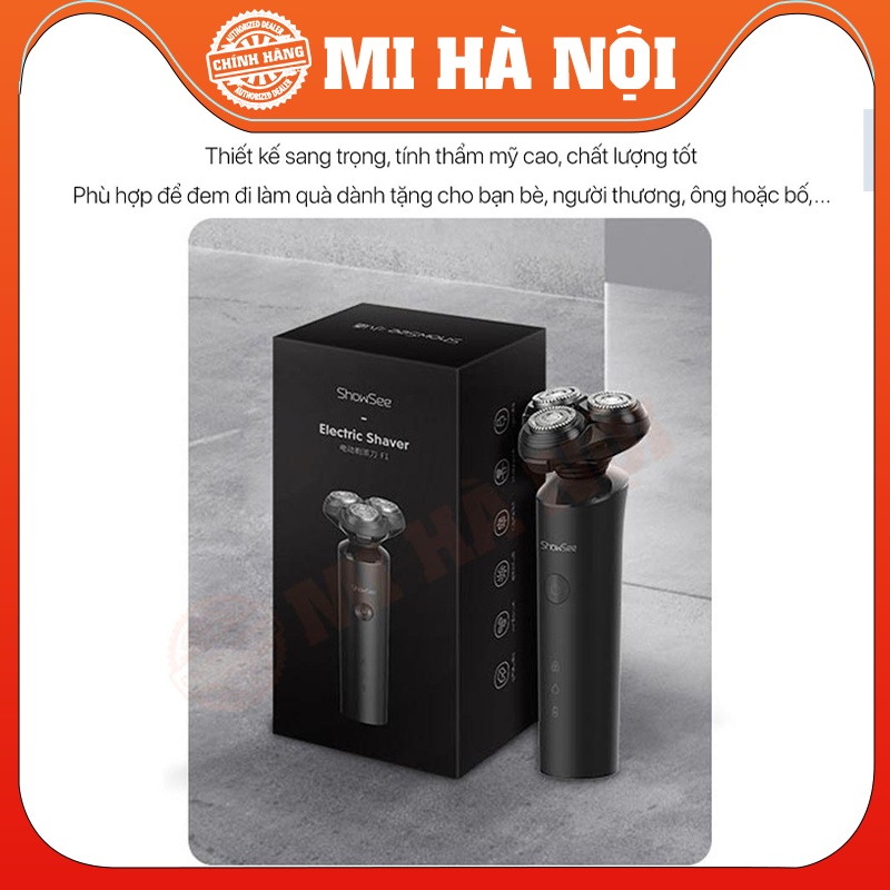 Máy cạo râu điện SHOWSEE F305-GY /Youpin Enchen Blackstone 3/ SHOWSEE F303-BK / SHOWSEE F1