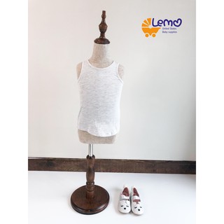 Set 2 áo ba lỗ xanh/ghi [HM Authentic] - Ảnh thật