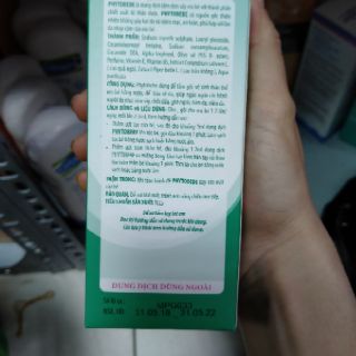 Sữa tắm gội PhytoBEBE 100ml trị rôm sẩy.