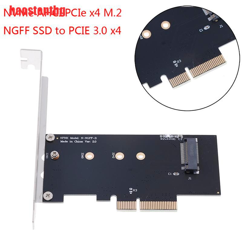 Card Chuyển Đổi Nvme Aaci Pcie X4 M.2 Ngff Ssd Sang Pcie 3.0 X4