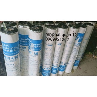 Keo chống dột mái tôn giấy dầu chống dột hàn quốc hiệu ravi khổ 1 mét