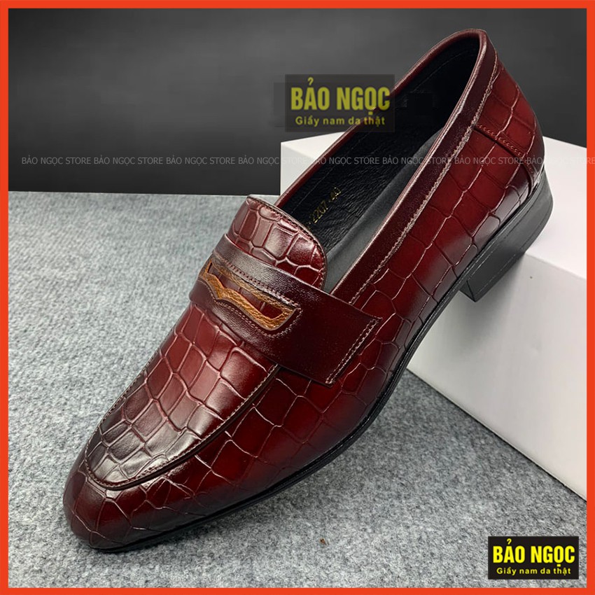 GIÀY TÂY NAM DA BÒ - MÀU NÂU VÀ ĐEN - ĐẾ CAO SU ĐÚC CAO CẤP - BẢO HÀNH NỔ DA 24 THÁNG - MÃ L2689