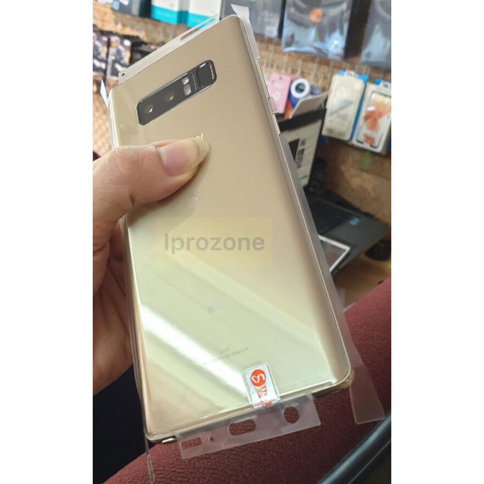 Tấm dán PPF full lưng + viền cho SamSung Note 8 / Note 9 / S9 plus / S10 / S10 plus / S10 5G Tự Phục Hồi Vết Xước