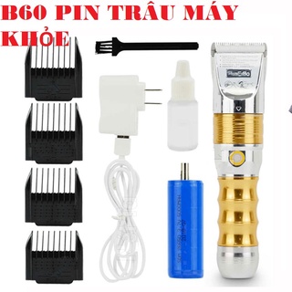 🔥✅GIẢM GIÁ✅Tông đơ cắt tóc Pin trâu B60 🔥máy có 2 tốc độ chạy