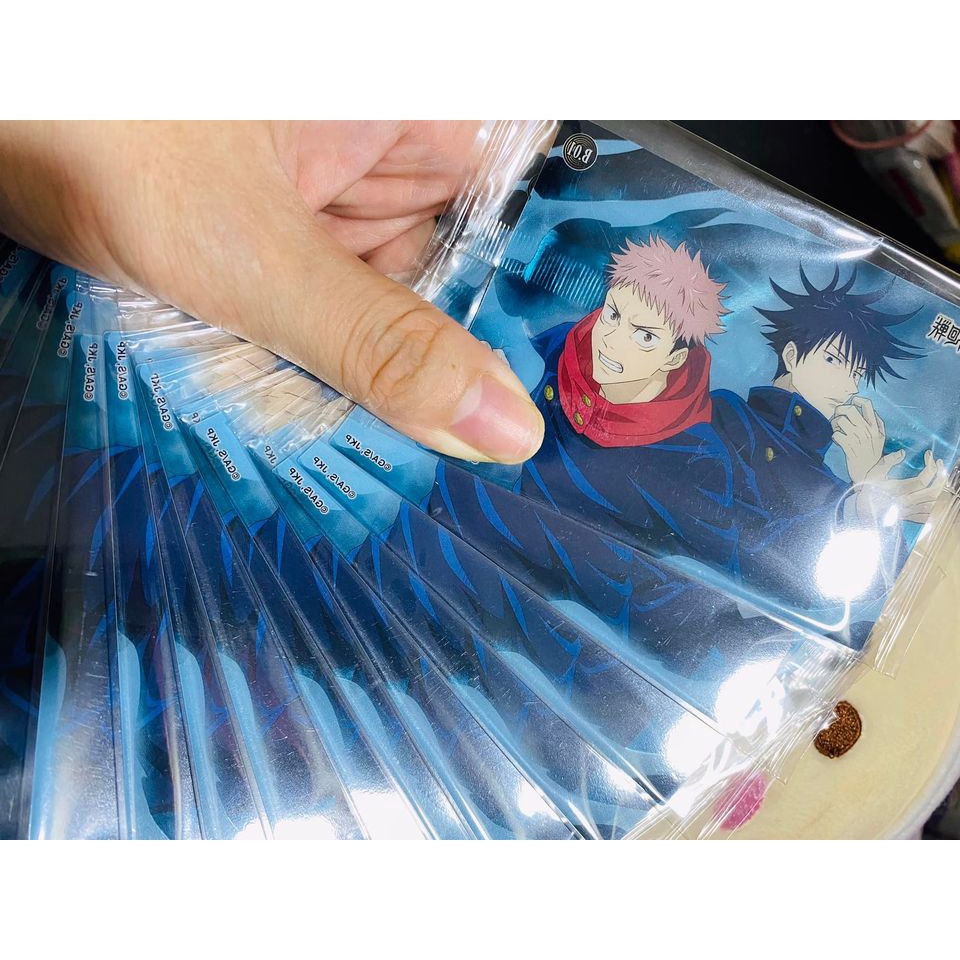 Jujutsu Kaisen Clear BOX Card ver1 ver2 card nhân phẩm card trong Gojo Satoru Itadori Megumi Nanami