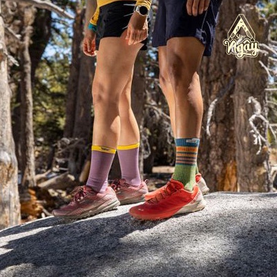 Vớ chạy trail 5 ngón Injinji TRAIL Midweight Crew