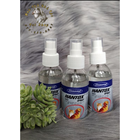[Mã PET50K giảm Giảm 10% - Tối đa 50K đơn từ 250K] Sản Phẩm Xịt Trị Ghẻ Thỏ , Chó , Mèo , Bọ chét