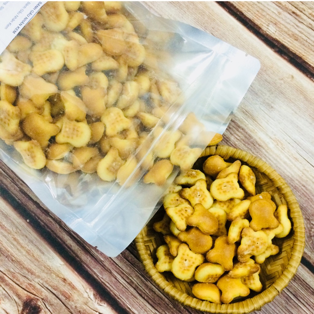 BÁNH GẤU NHÂN KEM 500G | BigBuy360 - bigbuy360.vn