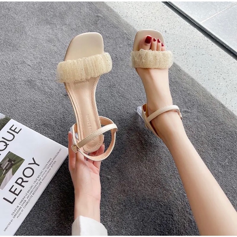 Sandal cao gót đẹp 2021 6,5cm (order)