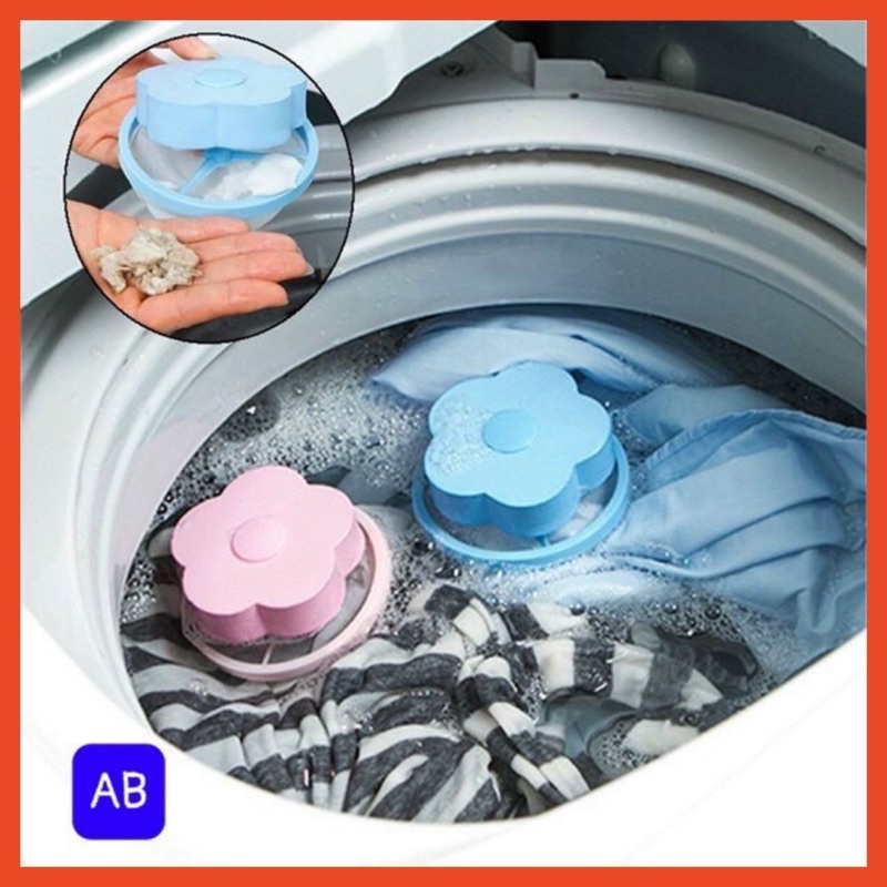 Phao lọc cặn bẩn máy giặt khi giặt quần áo