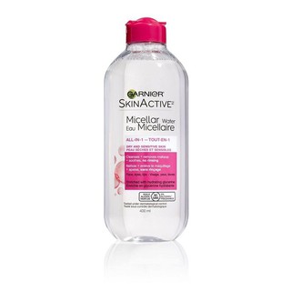 Nước tẩy trang Garnier Pháp 400ml nắp hồng đậm