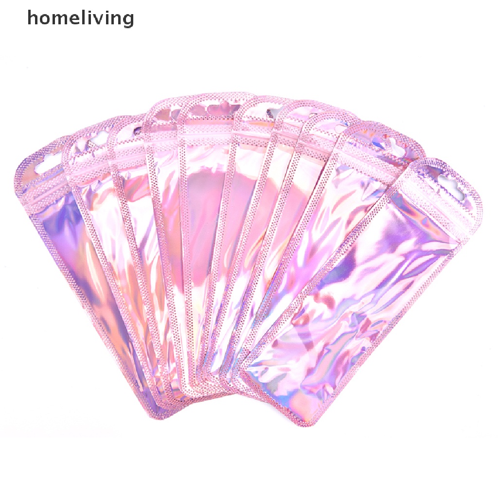 Bộ 50 Túi Đựng Mỹ Phẩm Mini 4 Kiểu Màu Holographic