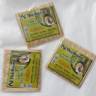 Combo 3 gói tăm tre tiệt trùng thế nam